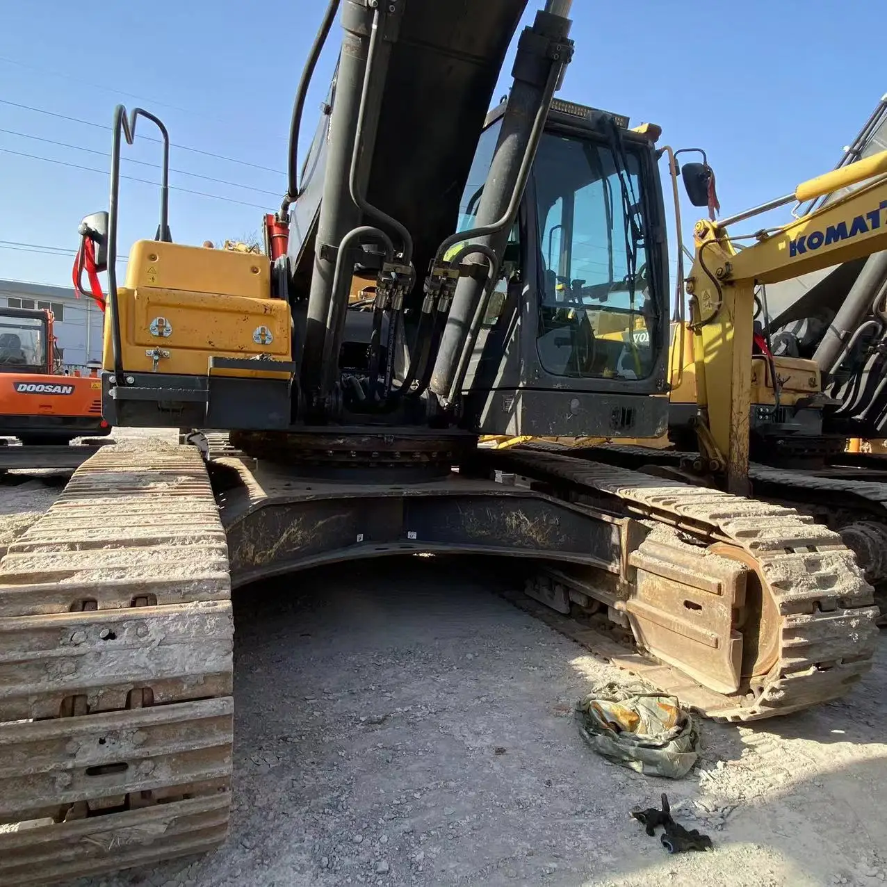 Лидер продаж экскаватор ZIHUI по низкой цене оригинальный Uesd Volvo EC480 высочайшее качество и низкие часы