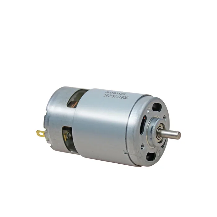 Good price high speed 755 carbon brush 12v 24v dc motor generator for lawn mower