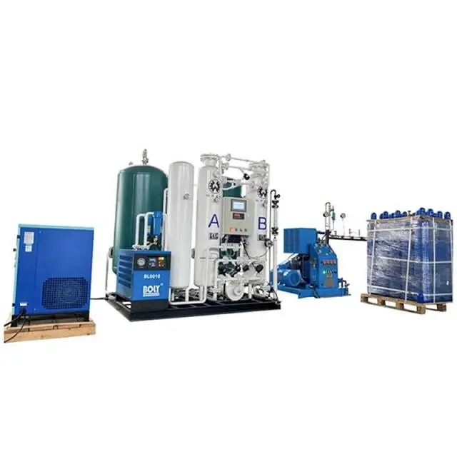 Onsite Psa Oxygen Generation Plant Machine Package Production Line For Hospital Produce Oxygen On Your Own