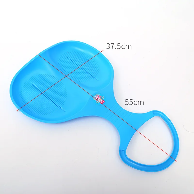 A3261 Wholesale adult HDPE skis sand children slide Butt pad toy skiing Winter outdoor Ski slice kids Snowboard