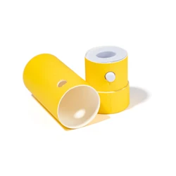 Child Resistant Custom Cardboard Tube Herb Container Joint Paper Tube With Childproof Button Eva Insert Protection