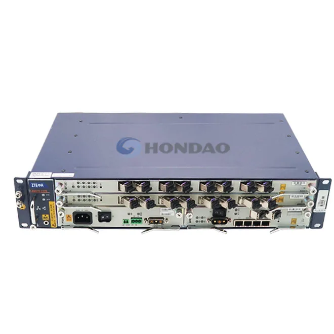 HONDAO original ZTE 19 inch ZXA10 C320 OLT chassis, Optical Line Terminal, AC+DC dual power supply input