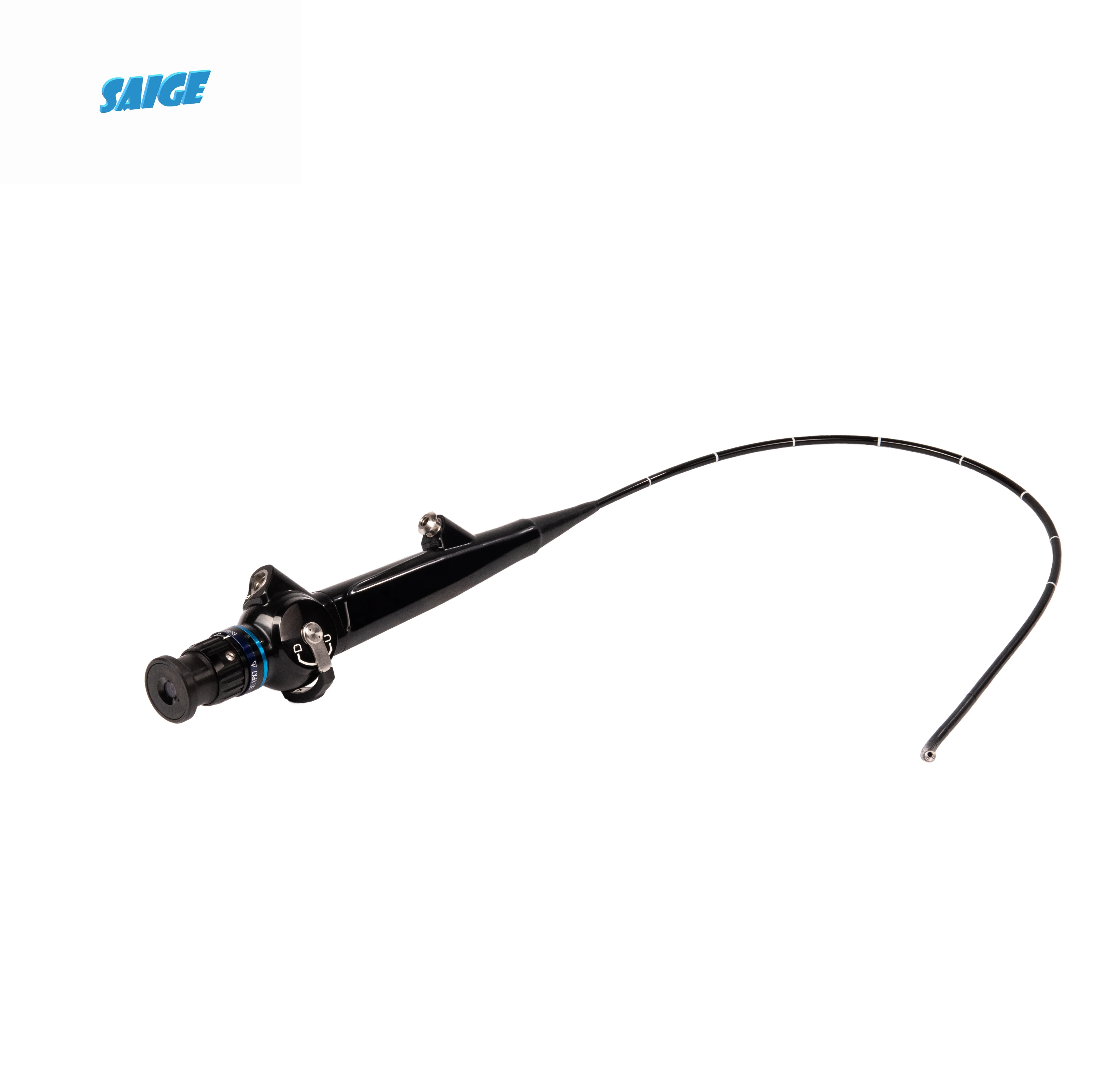 Flexible portable bronchoscope