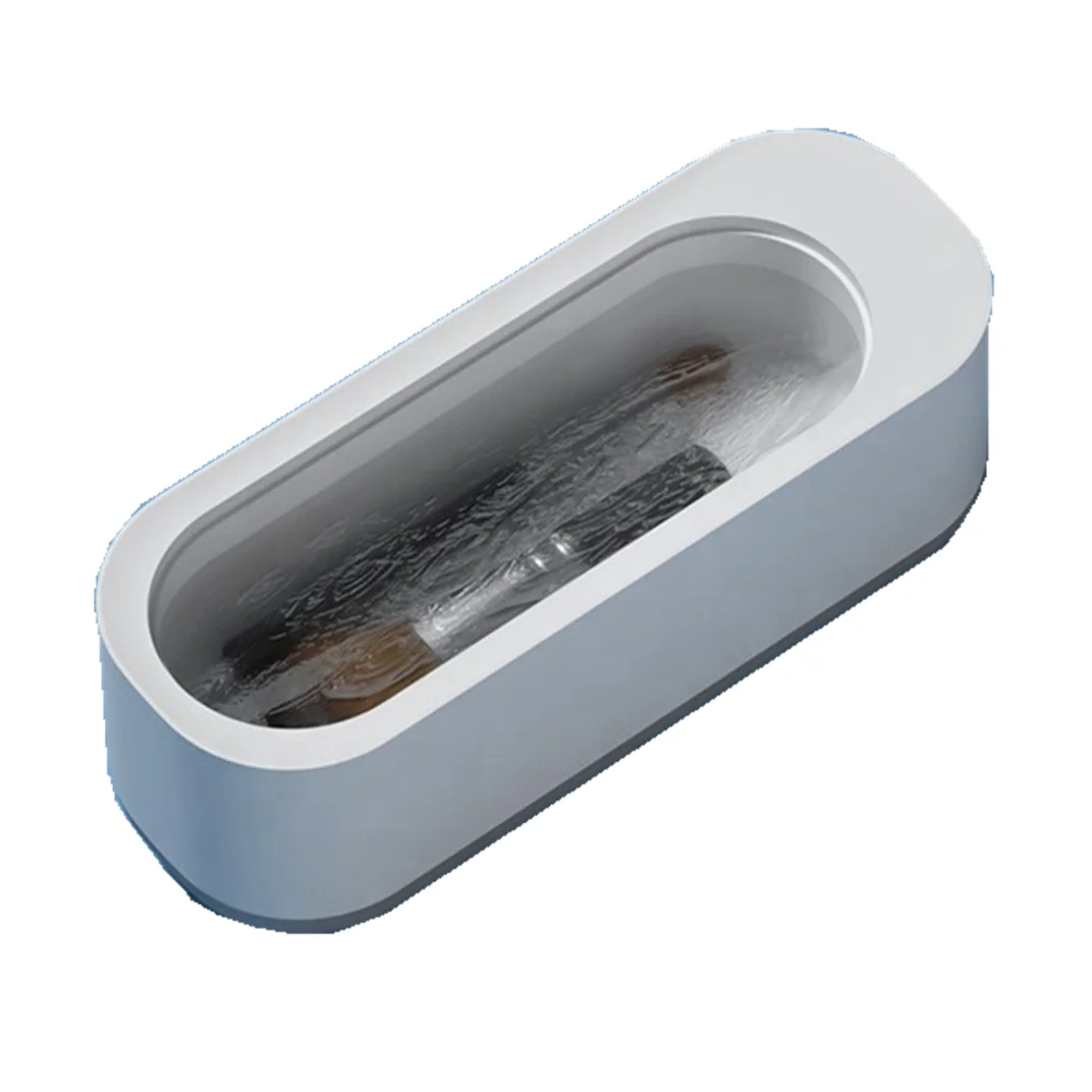 AIWO Household Ultrasonic Jewellery Cleaner Small Portable Denture Eyeglasses Coins Silver Cleaning Machine Ultra Sonic Cleaner