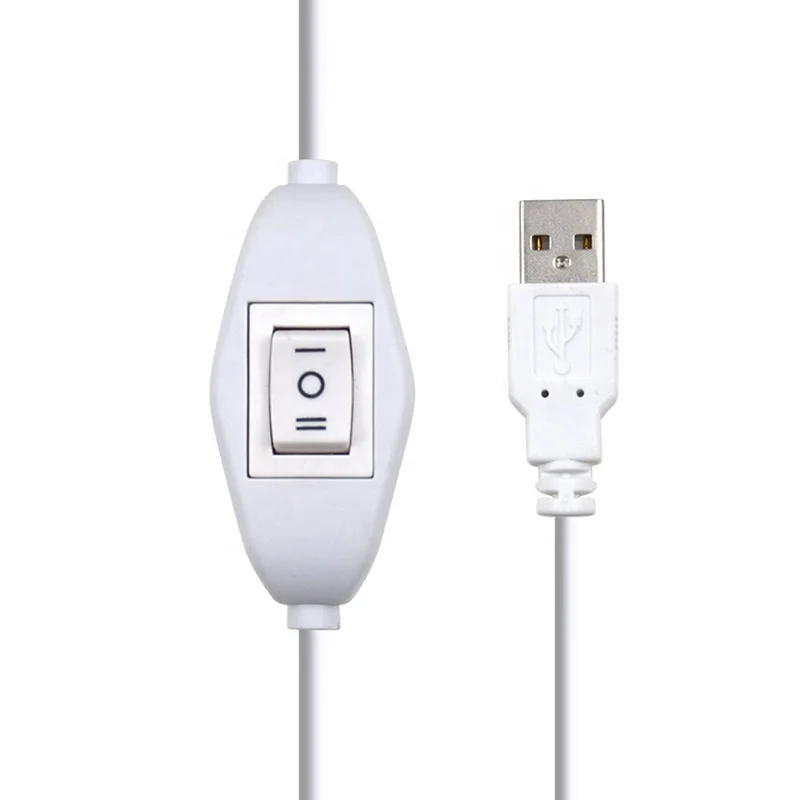 Usb 5 В кабель питания на 2-контактный выключатель настольной лампы