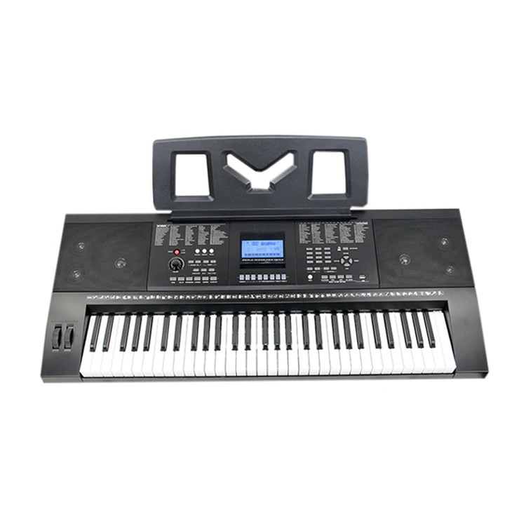Oem support 758 61 keys touch response electric piano with USB MP3 player and  teaching mode and sustain interface and midi