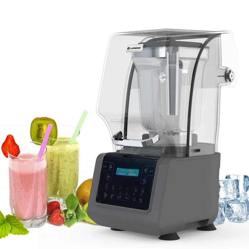 Commercial High Power Industrial Juicer Vacuum Mixer Machine Soundproof Smoothie Blender For Coffee Shop And Home