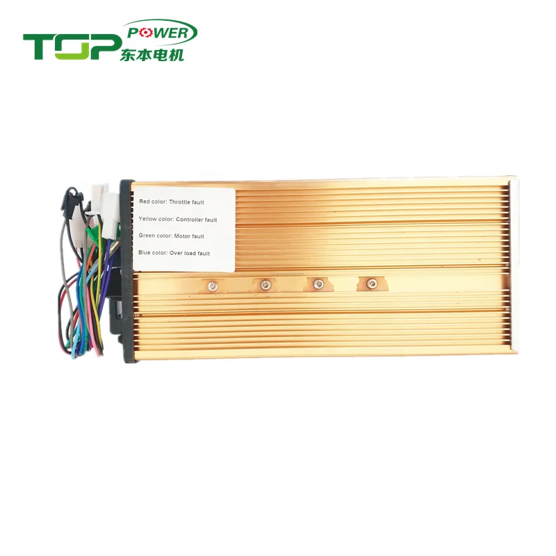 Toppower Controller Low Noise High Torque Controller 1000W FOC Sine Wave Motor Controller For Asia Market