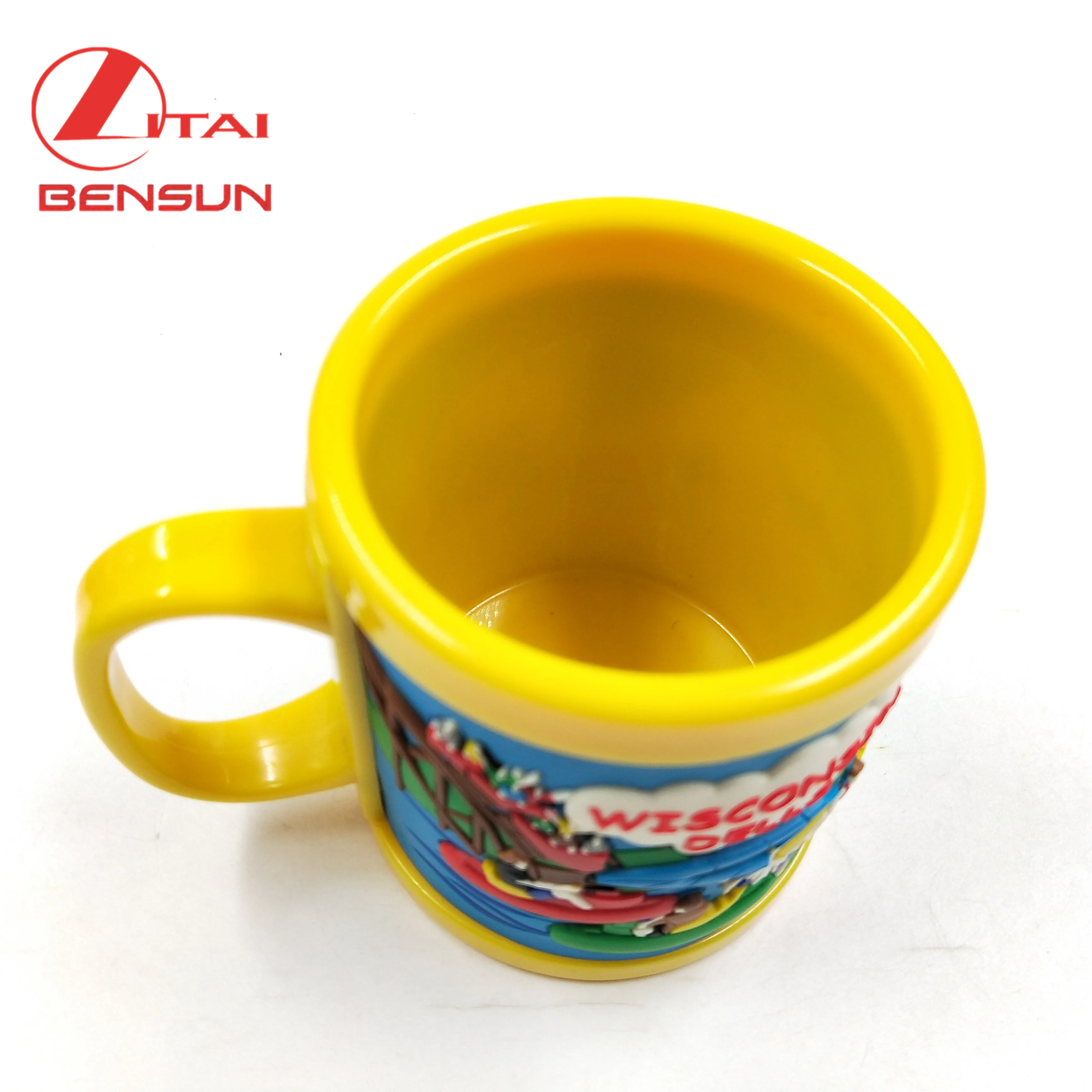 2024 Wholesale Unique Design Custom Promotion Cute Kid Cartoon ABS PVC Mug Cup