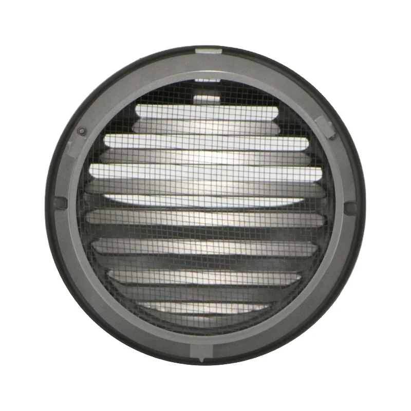 100-200mm Plastic Ventilation Electric Air Gravity  Fixed Louvre Square Grille