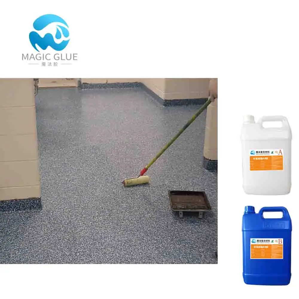 Hot sale epoxy resin coating for acryl flake garage floor