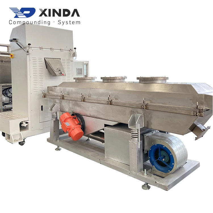 
Wire And Cable Extruder Twin Screw Plastic Extruder Machine Extrusion Line Pelletizer Granulating Machine 