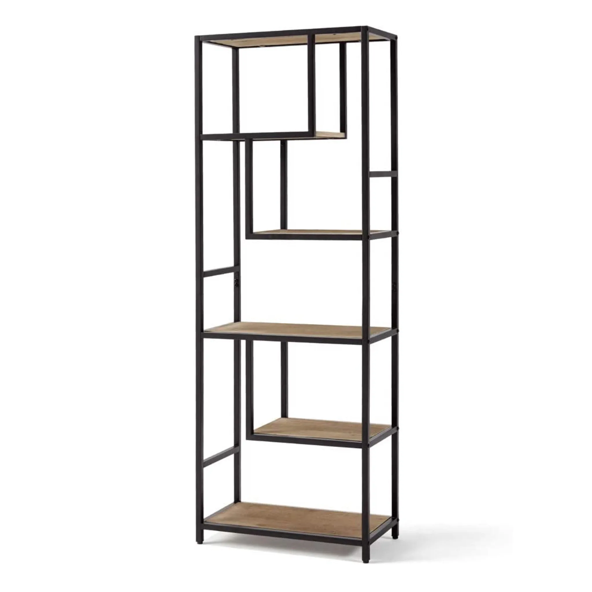 Wood Furniture Industrial Bookcases Vintage Style Ladder Bookshelf Ladder Wooden 4 Tier Bookshelf Living Room Furniture