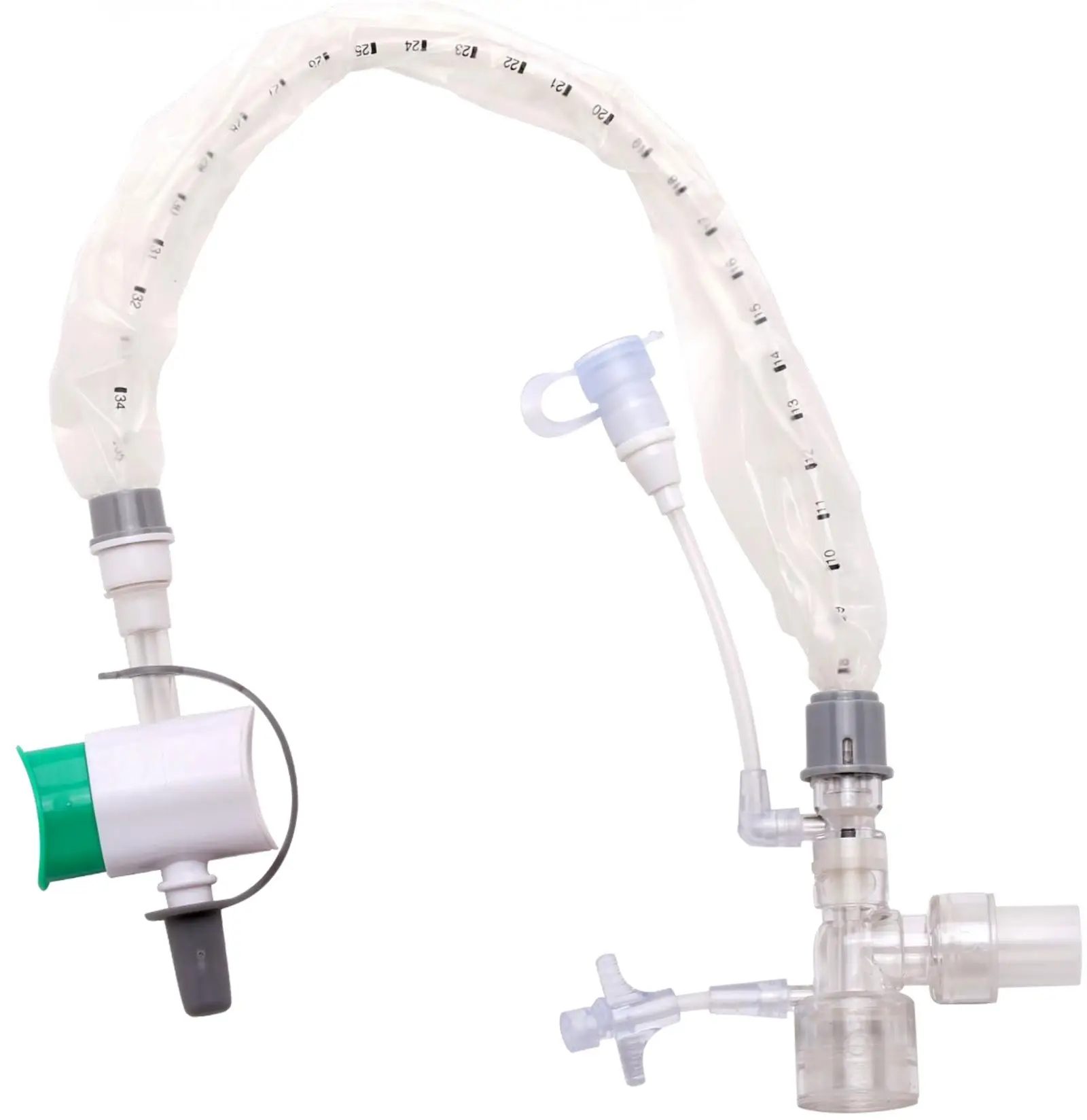 eco-friendly wholesale 72 hour closed suction catheter with elbow end