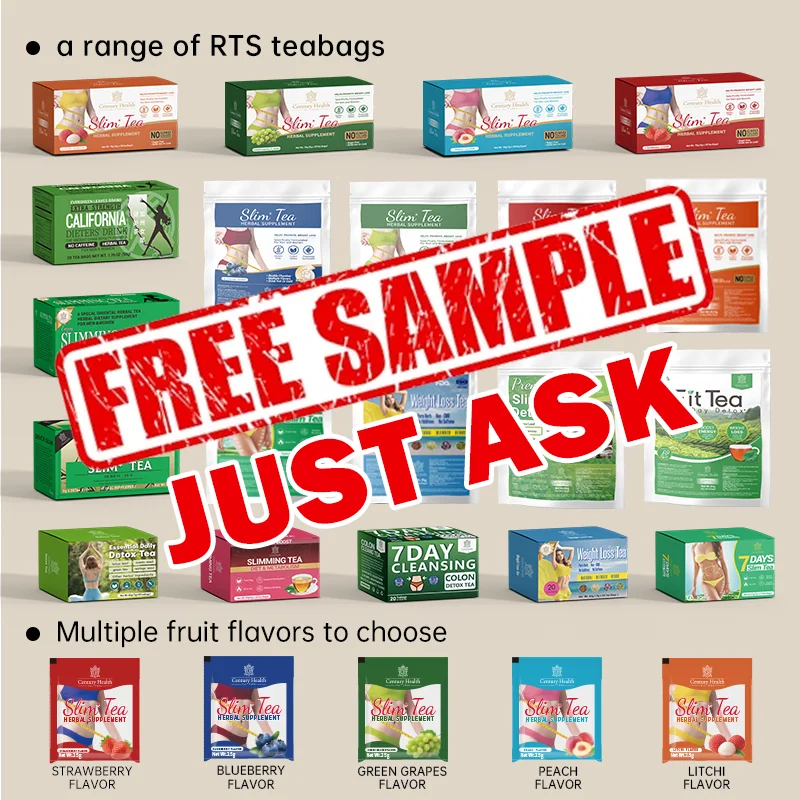 box slim tea double chamber fruit flavor fast slimming tea