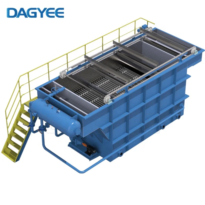 Dissolved Air Flotation System Shallow Tailings Dewatering Electro Coagulation Daf Unit
