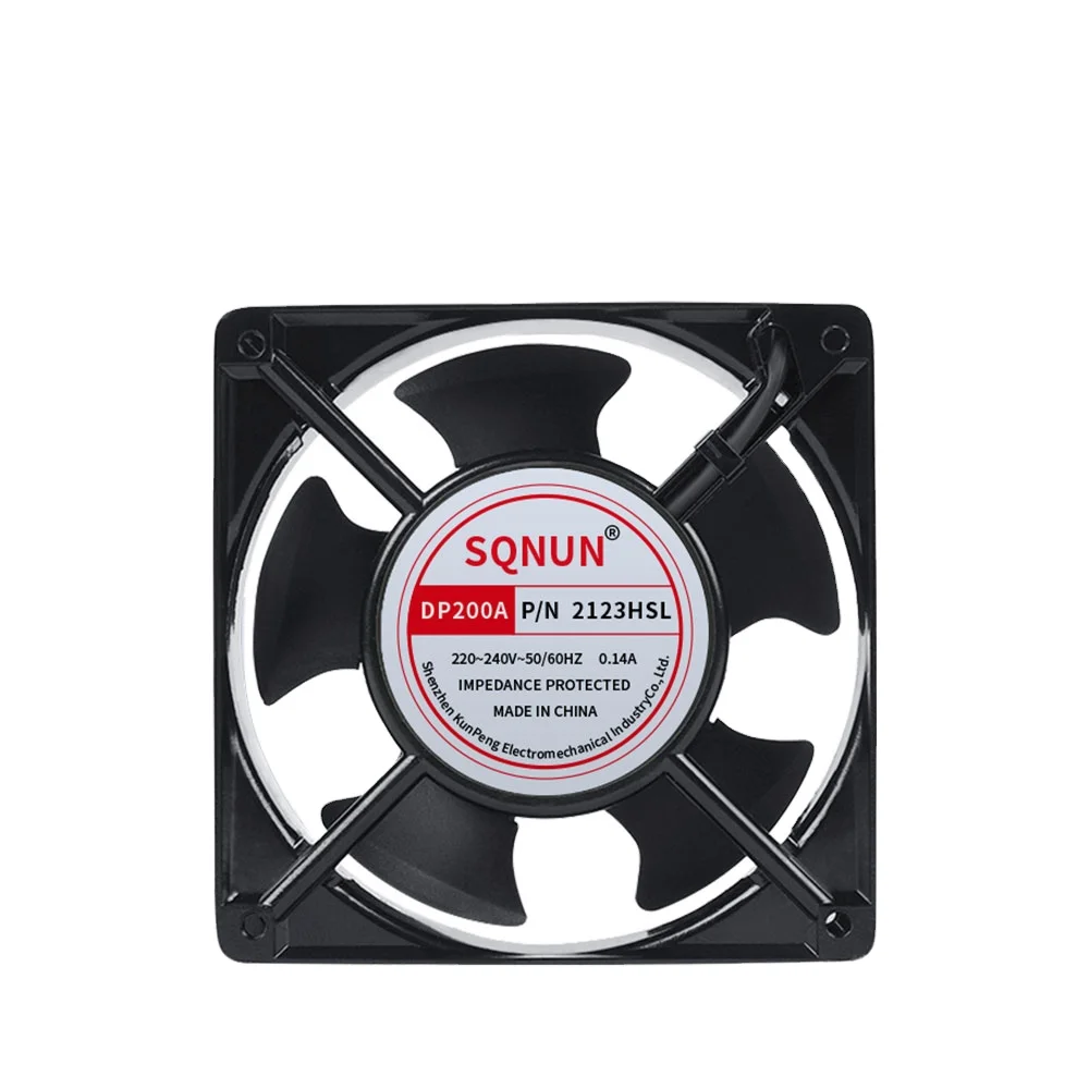 DP200A SQNUN 2123HSL 220V 230V 240V Exhaust Axial Flow 12038 120x120x38mm  12CM 120mm AC Cooling Fan