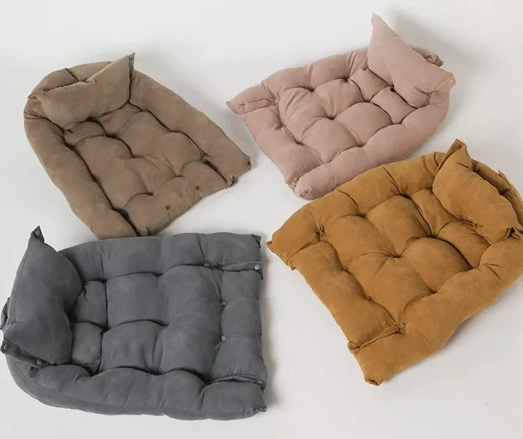 Wholesale Multifunction Pet Bed Dog Cat Bed With Pillow Comfortable Warm Sofa Shaped Dog Bed