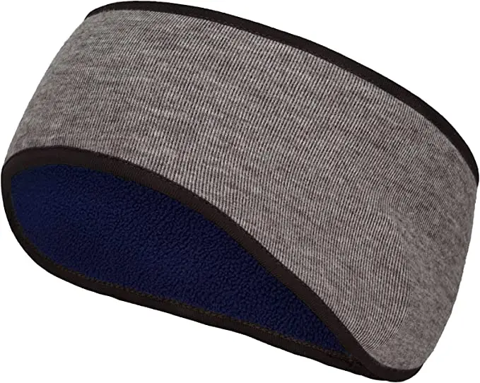 Зимние наушники спортивные повязки на голову для флиса полное покрытие эластичная повязка унисекс мягкая Нескользящая волос