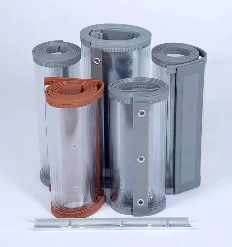 Fuxing Professional Manufacturer Soft Transparent PVC Windproof Magnetic Strip Door Curtain door curtain magnetic