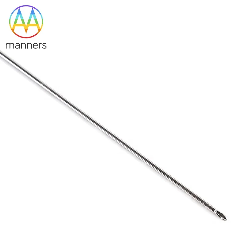 Custom 16G 17G 18G 19G Sterile Double Lumen Ovum Puncture Needle Minvitro Oocyte Pick Up Needles