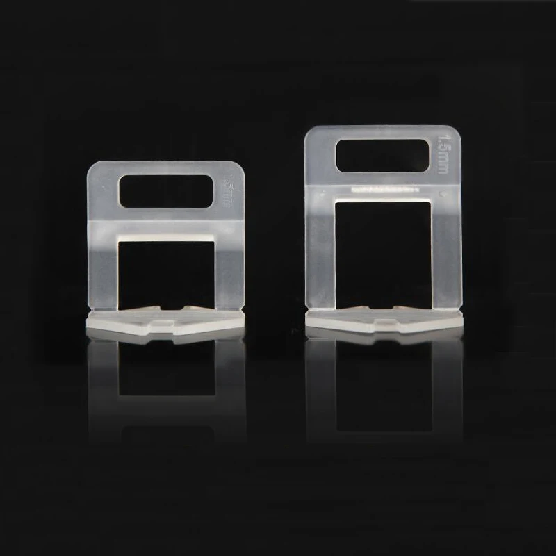 Reusable tile leveling system wall / floor leveling/spacer tile leveling system clips and wedges