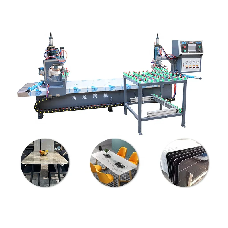 Hongyi Manual Beveling Tiles Squaring and Stone Portable 45 Degree Angle Edge Polish Chamfering Ceramic Machine