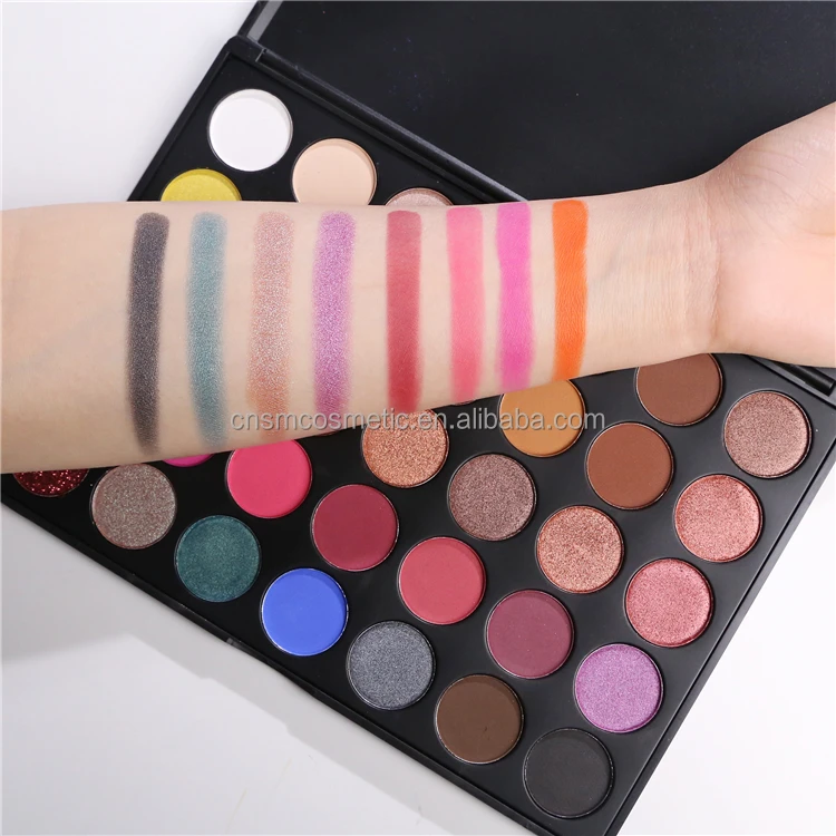 A235 custom pallet multichrome eyeshadow waterproof 100% vegan talc free eyeshadow palette private label