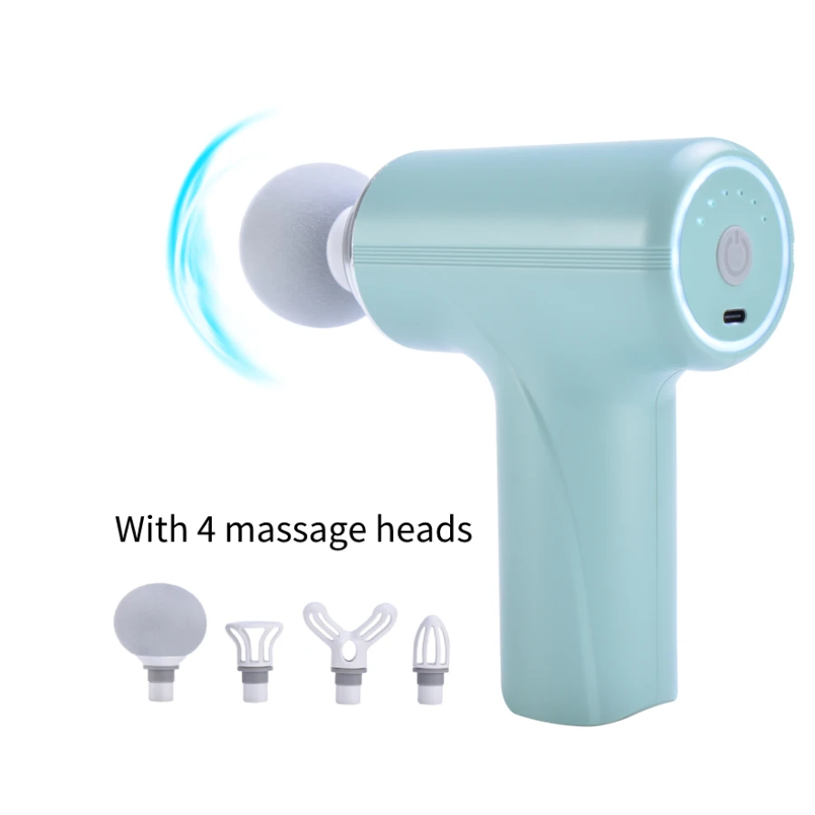 2023 rechargeable chiropractor hand held massage gun mini massager gun with case