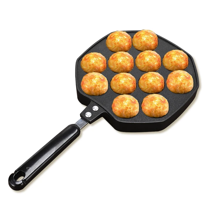 Best selling Non-stick Japanese Gas Takoyaki Maker  Durable Balls Plate Octopus Ball maker
