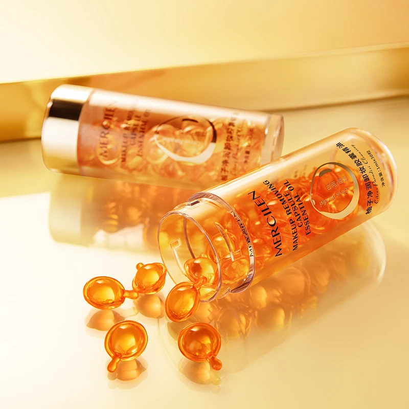 Capsule  Skin Care Beauty Products Pomelo makeup remover essential oil