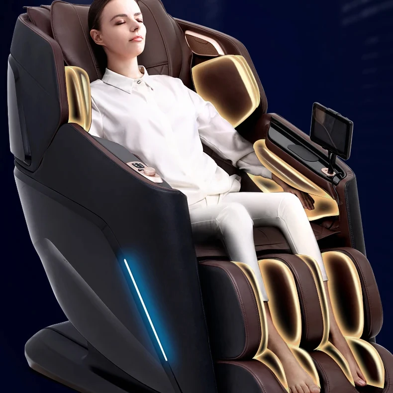 GUOHENG luxury massage chair zero gravity oem stretch technical full body massage chair 4d for body