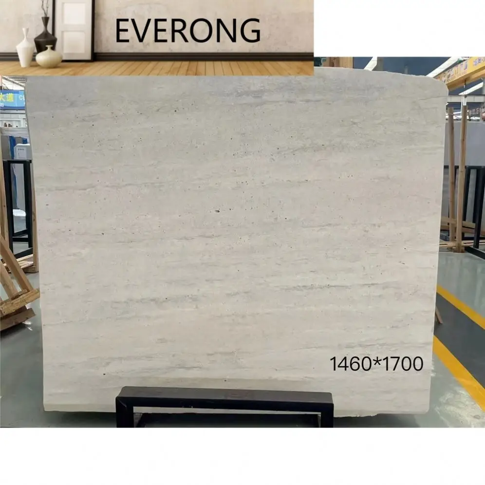 China Grey Travertine Stone for Interior and Exterior Decoration