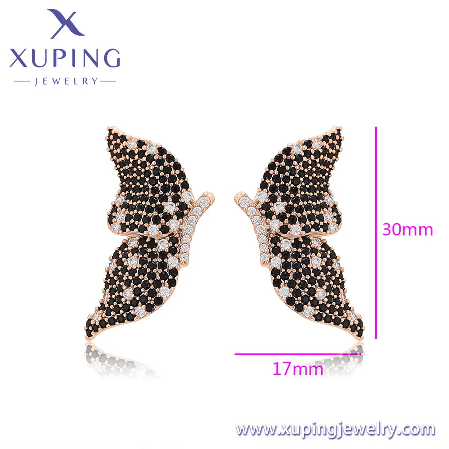 X000783584 XUPING Jewelry Elegent Butterfly Women Earrings Stud Earrings Fashion Jewelry Earrings Women