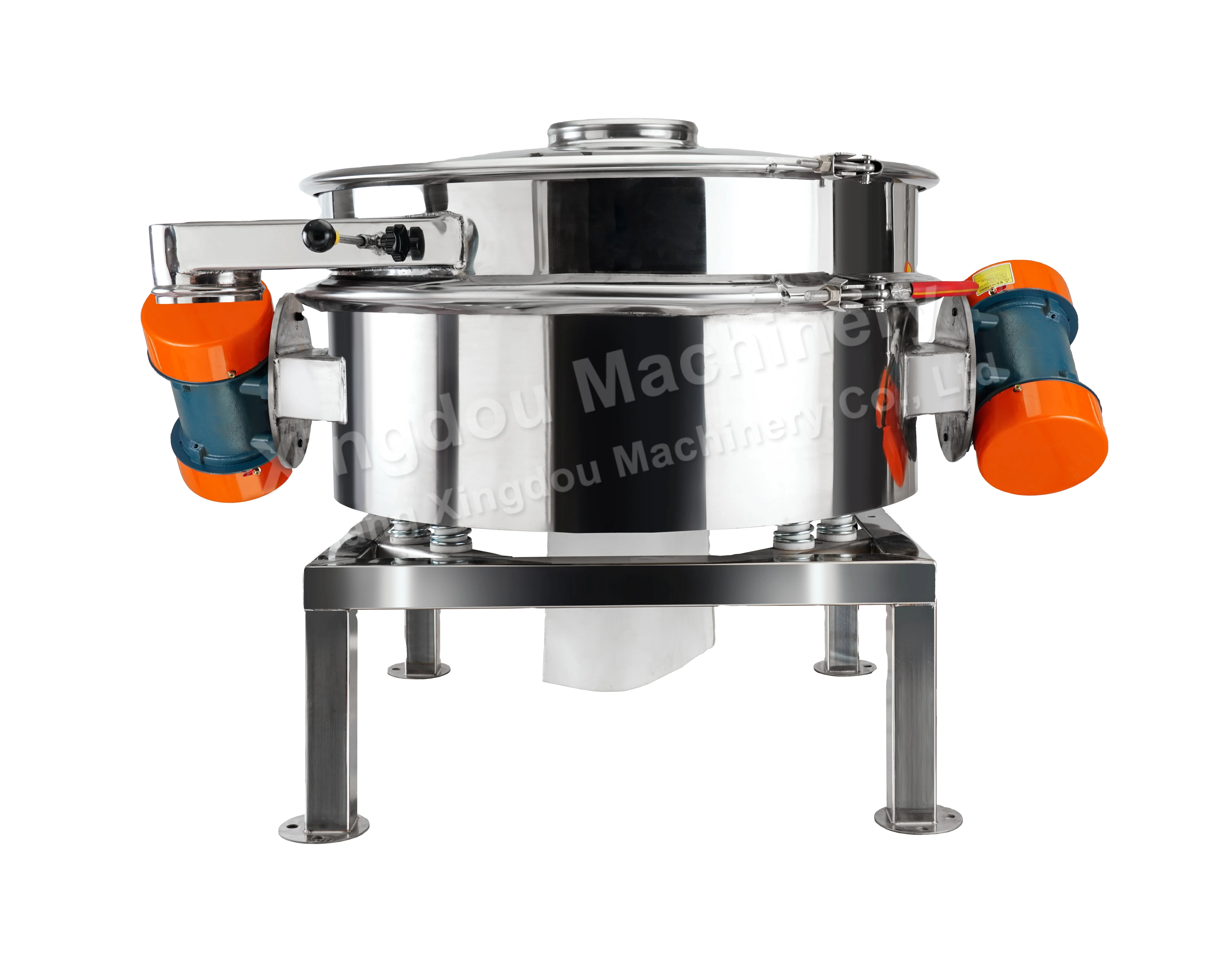 Chemical industry screening straight row powder sieving vibrating sifter machine