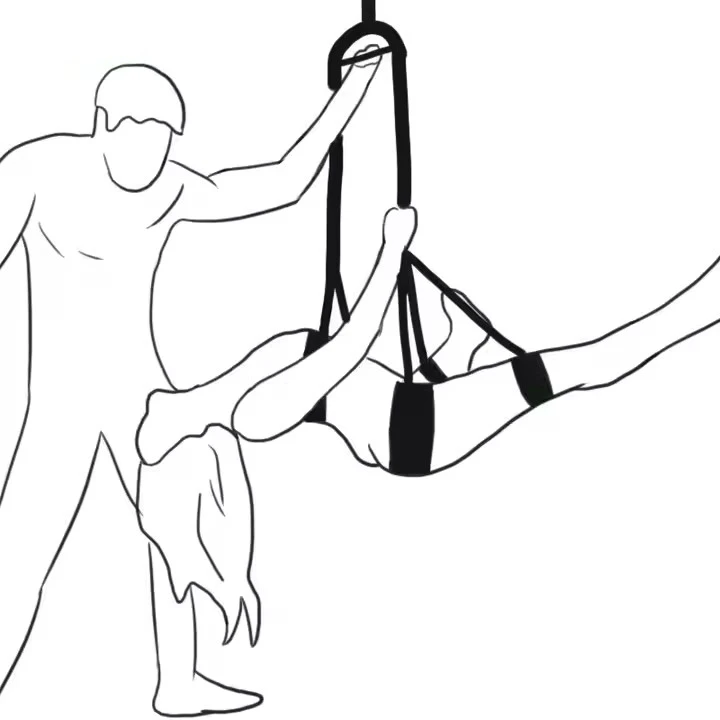 SM Sex Position Love Strong Swing Sex furniture Auxiliary tool prop Fantasy Yoga Erotic toy