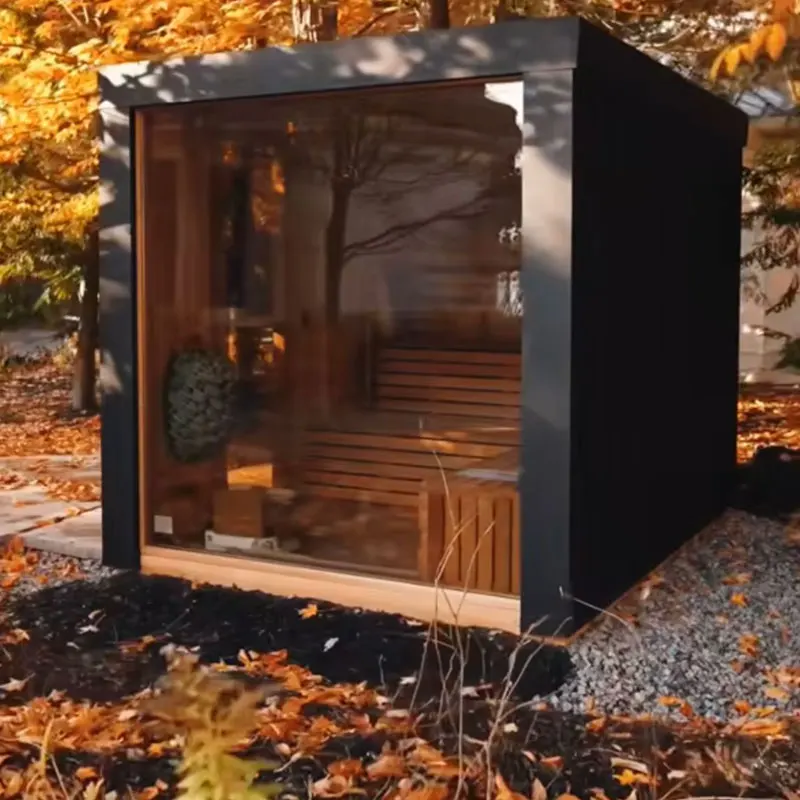 Outdoor Sauna Room Kits Sauna With Great Thermal Insulation Effect