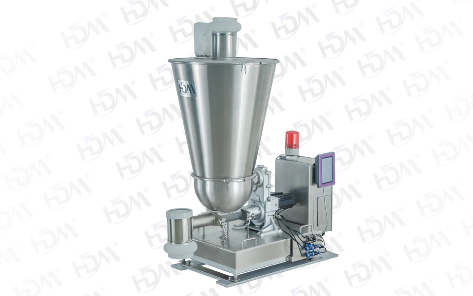 Single screw loss in weight feeder