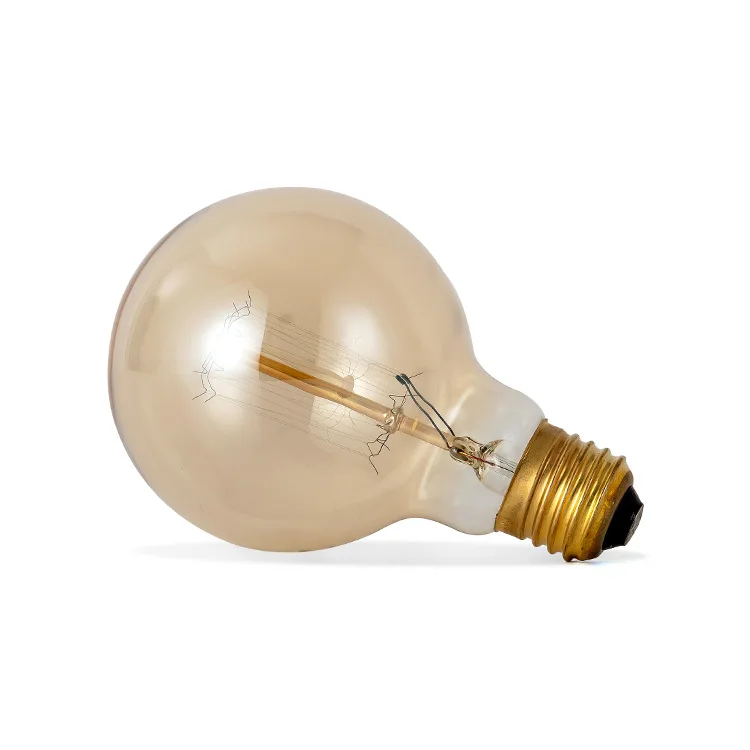 G80 Squirrel Cage E27 Vintage Edison Globe Bulb