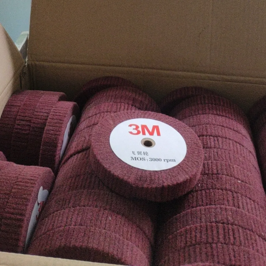 Factory Direct Sale High Quality 6 Inch 3m Non-woven Abrasive Buffing Wheel For Polishing