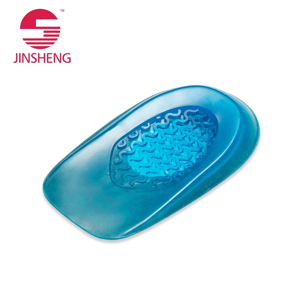 Gel Heel Cups - Plantar Fasciitis Support - Provide Foot Pain Relief for Achilles, Feet Arch Shock Absorbing Protector Pad