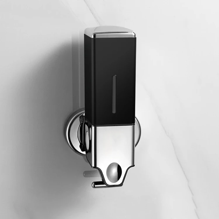 Popular soap dispenser machine wall hanging paste manual press type hand and dish soap dispenser set conditioner dispenser