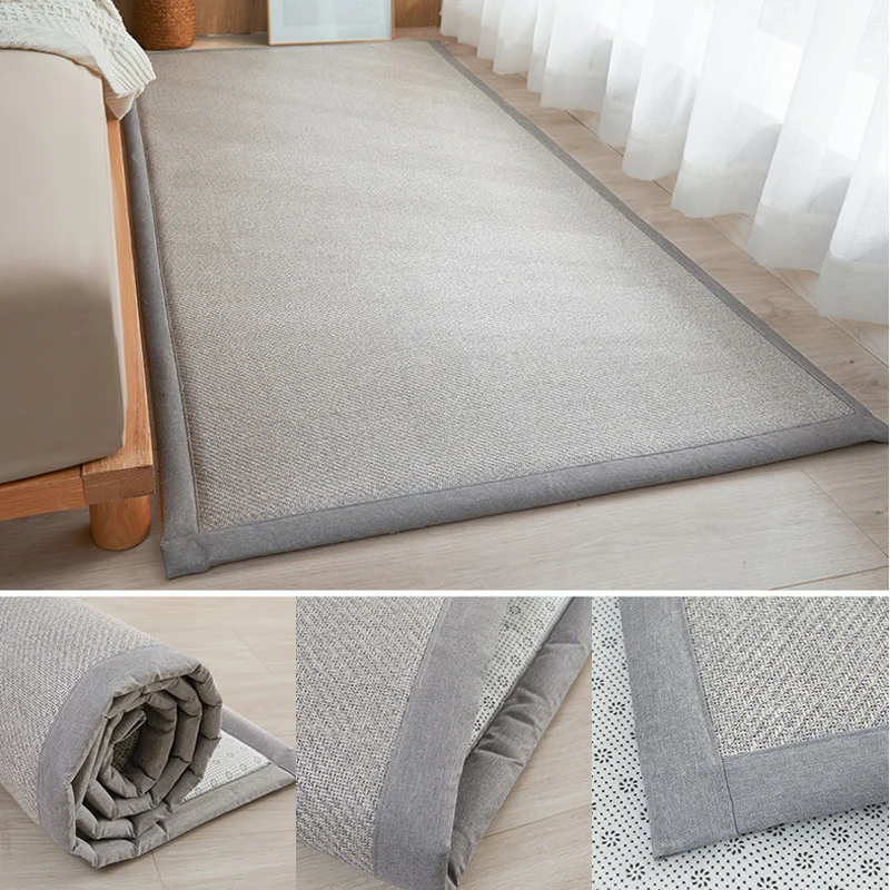 No Toxic Memory Foam Soft Padded Carpet Non Slip Japanese Tatami Kids Play Area Mats Washable Summer Cool Memory Foam Area Rug