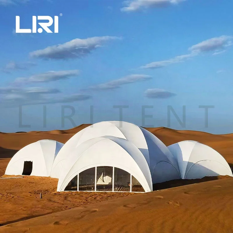 Custom Aluminum dome crossover and hexadome house catering party tents for events