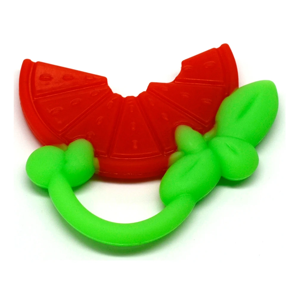 
Wholesale silicone fruit shape baby teether infant chewing toys natural organic teether 