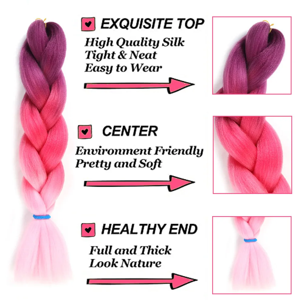 Ombre Synthetic Hair (19)
