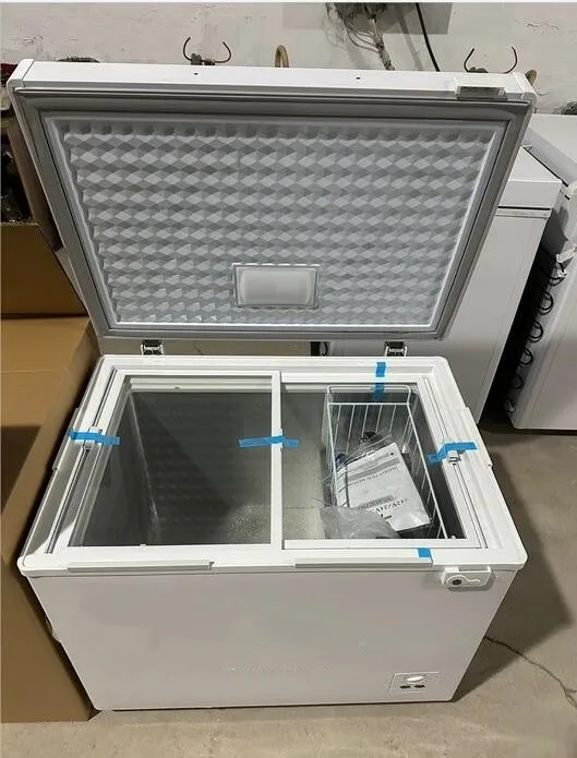 High quality BC/BD-88 88liter DC compressor 12v 24v  Solar car fridge chest freezer direct cooling homeuse portable size