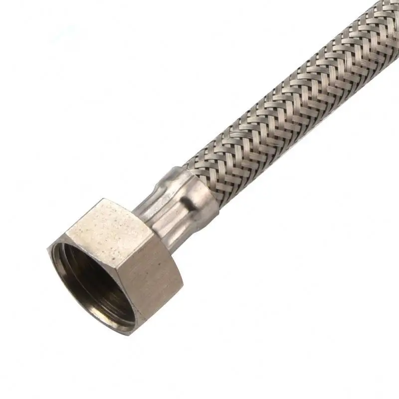 cold and hot water pipe tip tube single head tube 304 stainless steel water inlet hose household braided tube