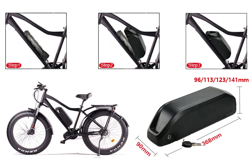 48V 13AH 17 5 ah 20AH литий-ионные 18650 элементы аккумулятор для электрического велосипеда