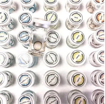 Fashion Color Soft Beauty Circle Colored  bottle